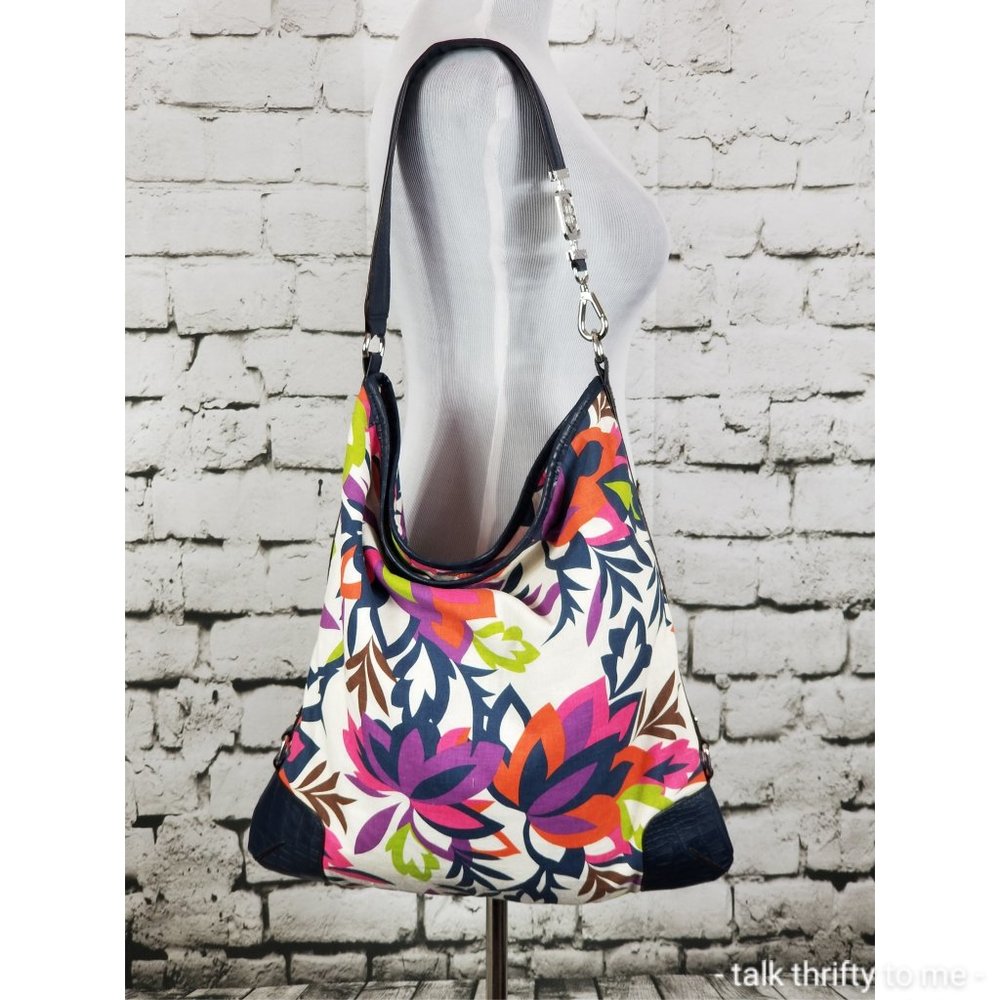 DANA BUCHMAN | Linen Floral Tote